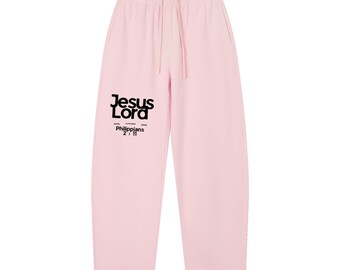 Pantalones deportivos unisex de estilo vintage con lavado holgado.