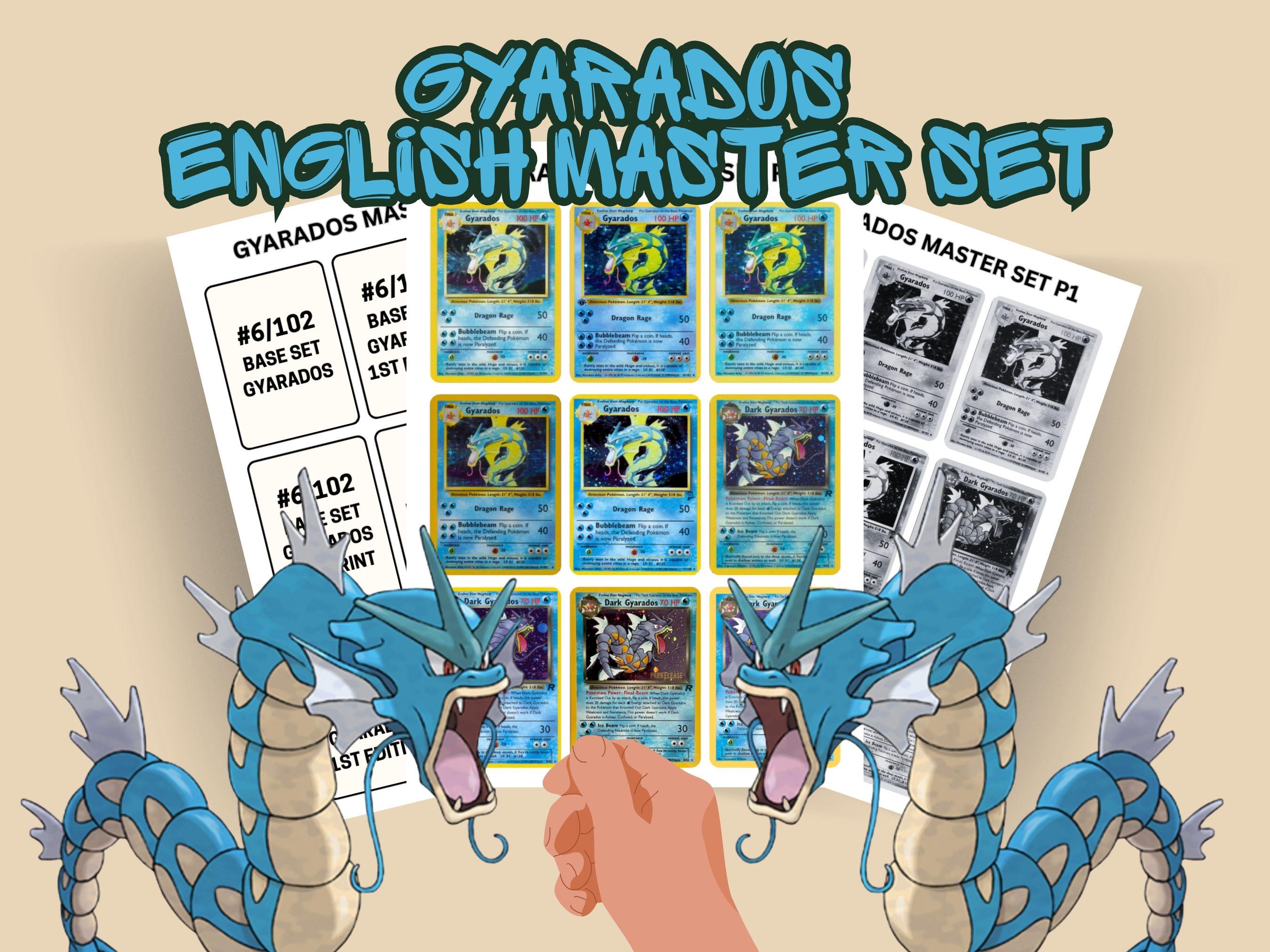 Gyarados Card Binder - Etsy Australia