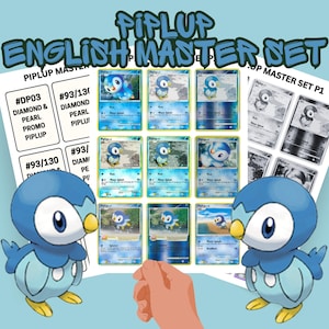 Piplup Accessories - Etsy