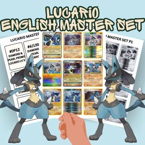 lucario pokemon card binder Lucario Ultra Pro 360 Binder – Delight main image 1