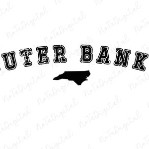 OUTER BANKS PNG digital file