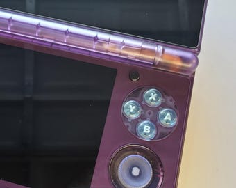 AYN Thor Crystal Blue ABXY Buttons