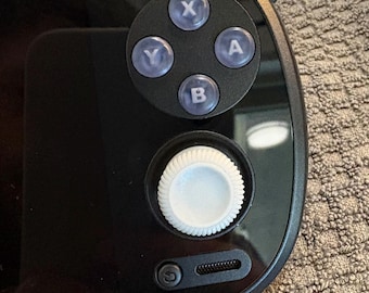 Retroid Pocket 6, Smoky Black Transparent ABXY Buttons