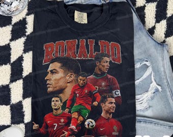 Litmited Cristiano Ronaldo Portugal Soccer 2026 Vintage 90s Styles T-Shirt