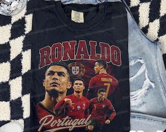 Litmited Cristiano Ronaldo Portugal Soccer 2026 Vintage 90s Styles T-Shirt