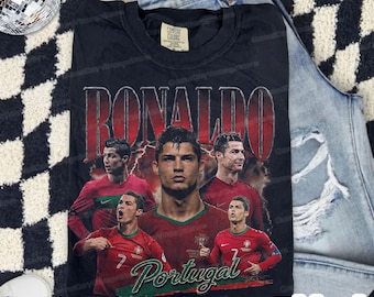 Litmited Cristiano Ronaldo Portugal Soccer 2026 Vintage 90s Styles T-Shirt