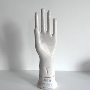 Vintage Porcelain Hand Glove Mold PRO-M General Porcelain Trenton New Jersey