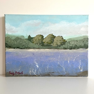 Landscape Seashore Beach Original Painting