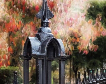 Wrought Iron Fence - Etsy