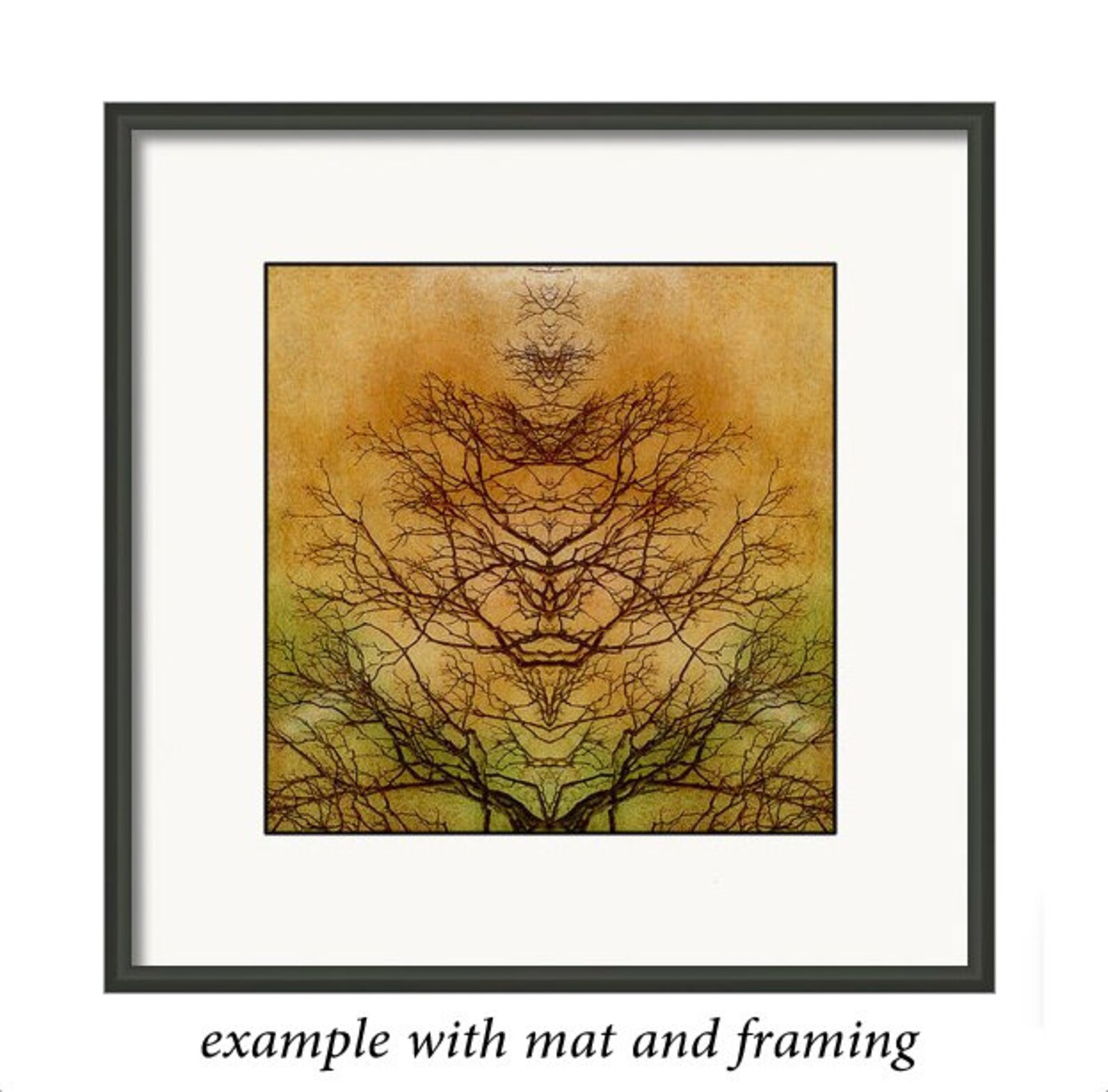 Tree of Life Abstract Mirror Image Rorschach Inkblot Tree - Etsy