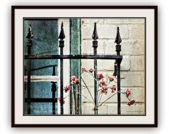 Window Architecture Whimsical Cottage Chic Photography Print or Canvas