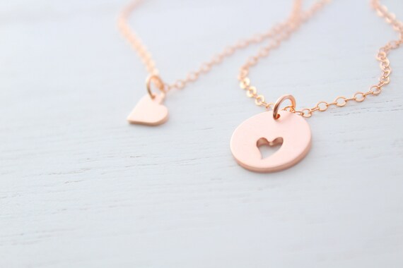 kay mother daughter necklace