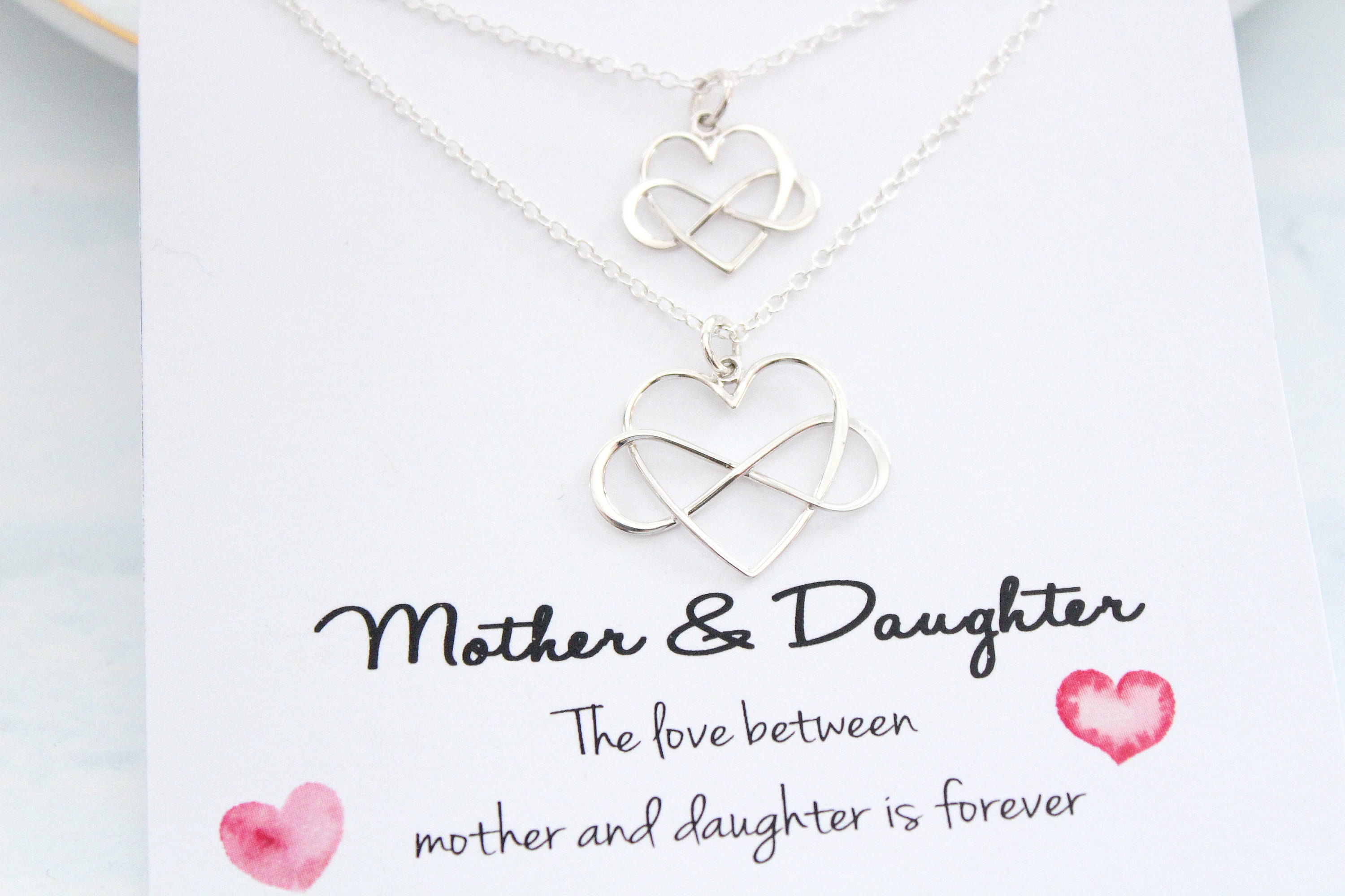 mother daughter necklace set tiffany