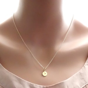 Dandelion necklace in gold for mother daughter necklace set of 2, mother daughter gift, gifts for mom from daughter, Christmas gift image 7