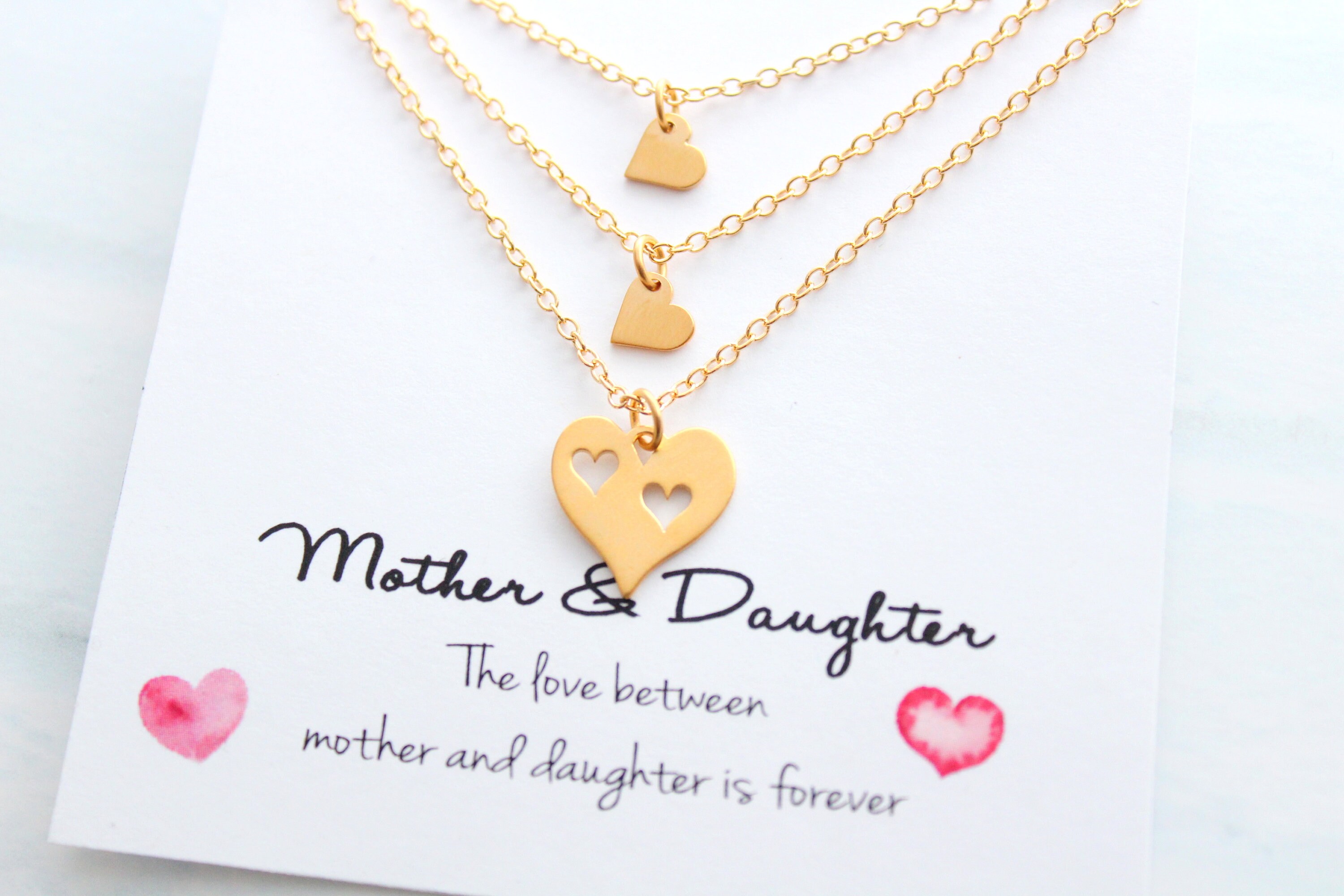 Mother daughter Necklace, mother 