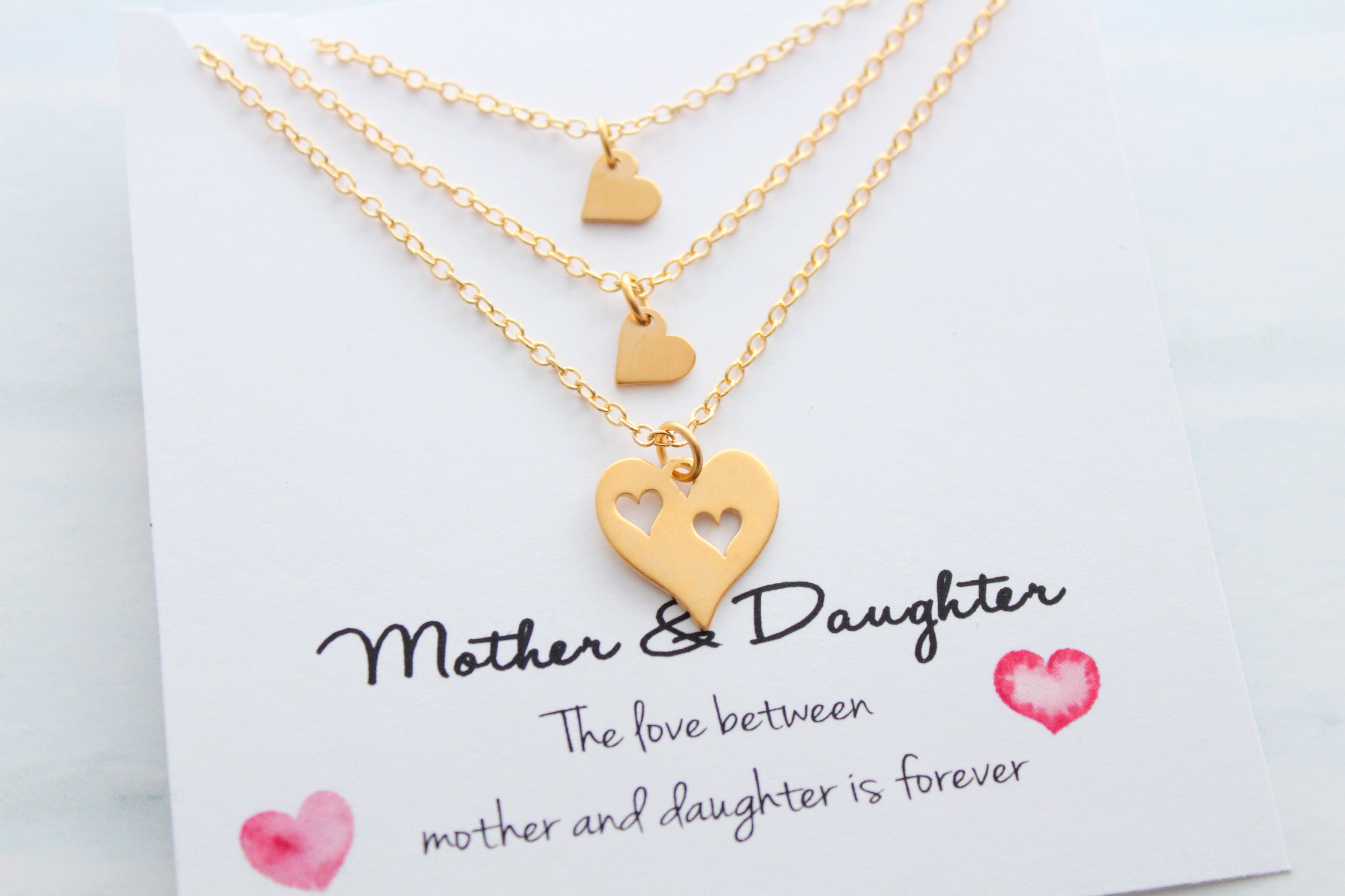necklace for mother and two daughters