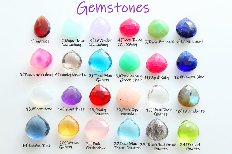 add charm to your necklace by custom jewelry charms colorful gemstones,semi precious gold and silver Birthstone pendant wire wrapped gemstone pendant
