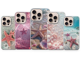 Seestern Handyhülle Starfish Cover für iPhone 17 Pro Max, 16e, 15, 14, 13, 11 & Samsung S26 Ultra, S25 FE, A57, A56, Pixel 10, 9A