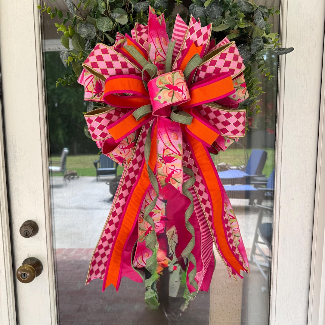 Butterfly Ribbon Designer Bow - Etsy