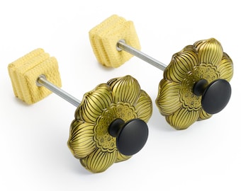 Antorchas de palma de loto - Antorchas de palma de Kevlar - Antorchas giratorias de fuego