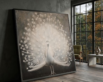 Swarovski Crystal Society White Peacock in Original Box - Etsy