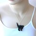 Lynda Francisco reviewed Cat pendant necklace. Halloween cat. Witchy jewelry. Cat jewelry necklaces. Black cat.