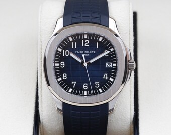 Patek Philippe Aquanaut 5168G-001 quadrante blu