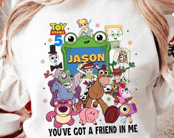 You've Got a Friend in Me PNG, You're a Cowboy Like Me PNG, Family Vacation Trip Shirt Design, Cartoon Fest Png, Digital Download