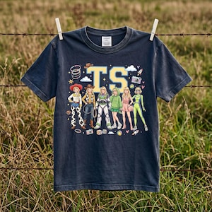 Toy Story TS Ich wusste es, ich kannte Sie Doodle Png, Yee Haw Kids Design, Western Cowgirl Digitaler Download, Geburtstags-Ära-Grafik, TS Armband Png Bild 1