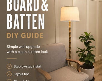 Make Your Walls Look Custom (DIY Board & Batten Guide) | Beginner Friendly | No Contractor Needed