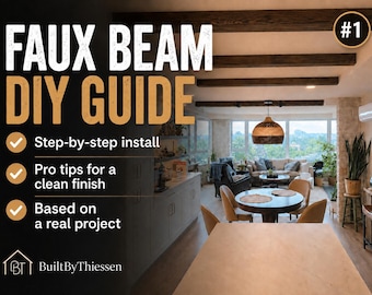 Decorative Wood Ceiling Beams DIY Guide | Add Warmth & a Custom Look to Any Room