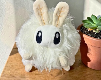 Poodle Moth Plush Toy 20cm – Anime Style Stuffed Animal, Soft Plush Doll
