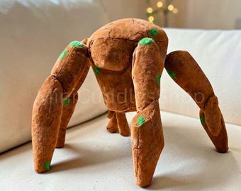 Rocky Plush Toy, Inspired by Project Hail Mary, Sci-Fi Alien Plush, Soft Stuffed Character, Fan Art Collectible, Gift for Book Lovers