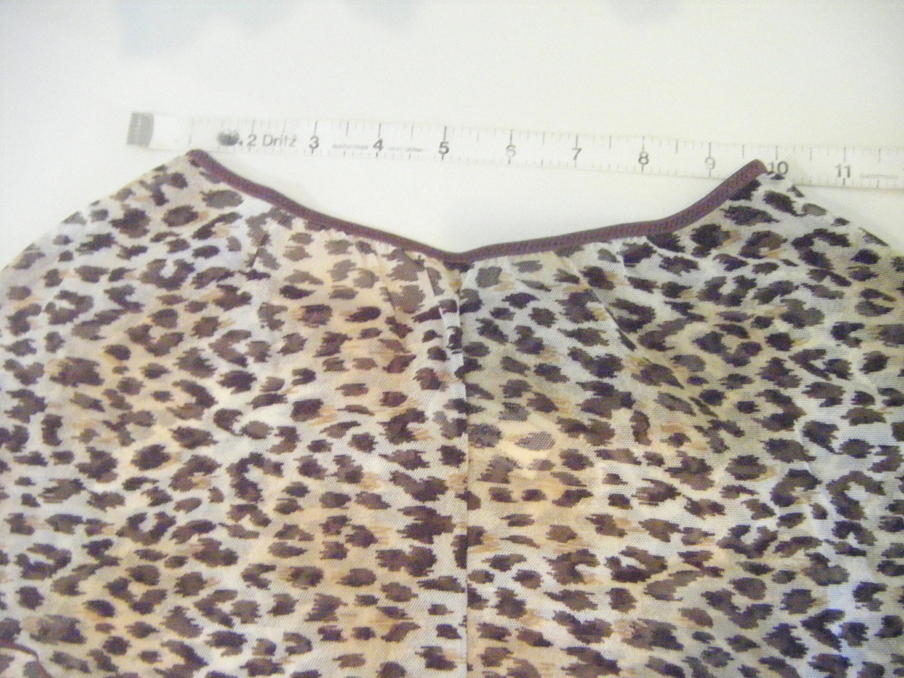 Vintage Leopard Print Mesh Lingerie Set Size Small/Petite Sexy | Etsy