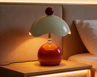 Eggshell Ambient Table Lamp,  Cozy Warm Glow Lamp, Unique Bedroom Decor, Soft Mood Lighting, Gift for Home Lovers