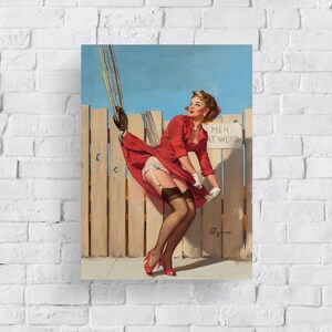 Gil elvgren print - Etsy 日本