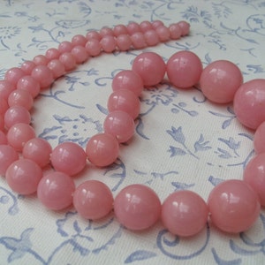Pretty in Pink Vintage French Necklace Shipping Included