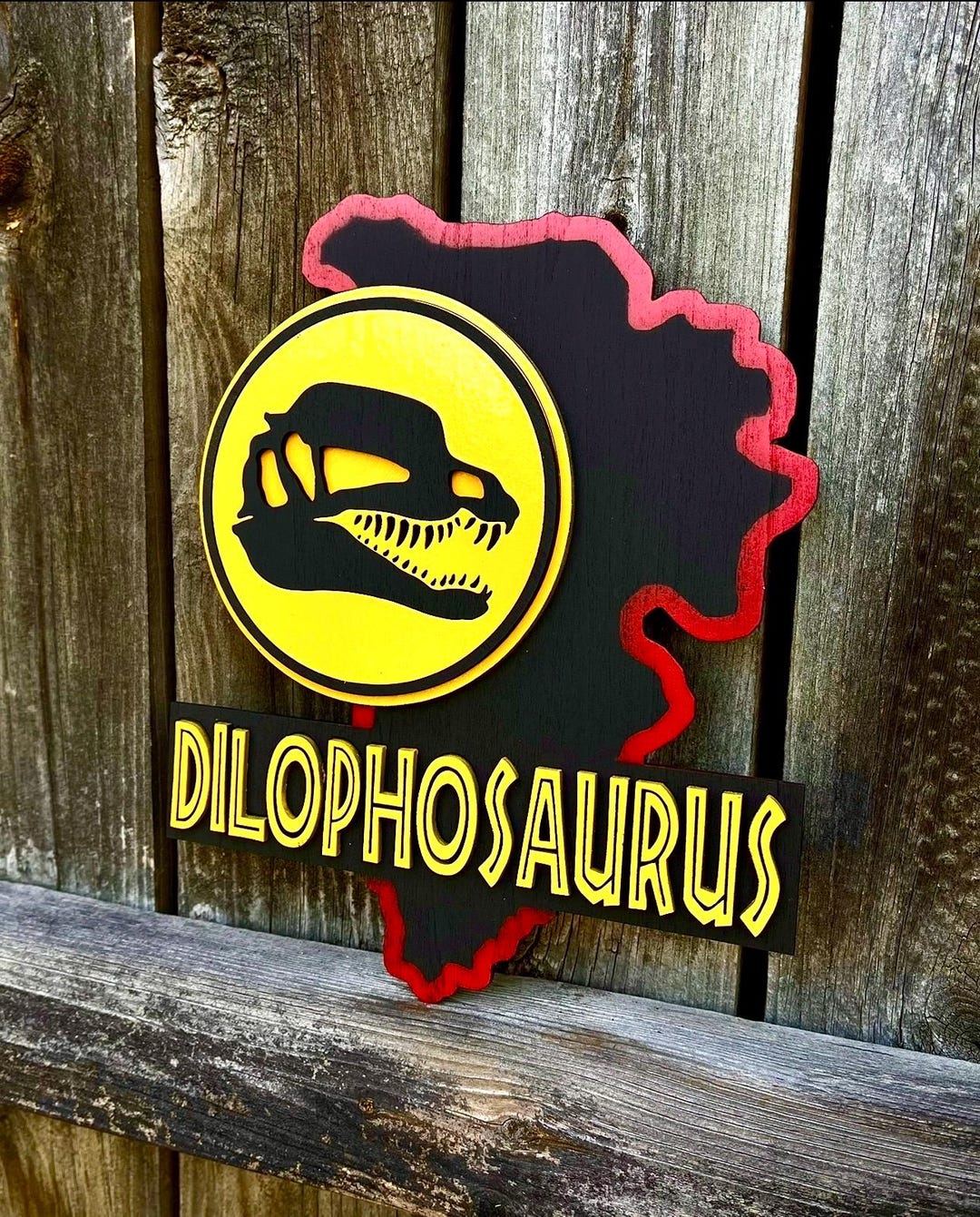 Jurassic Park Paddock/facility Sign - Etsy