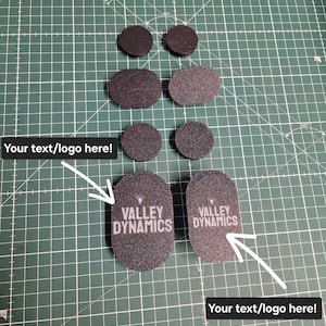 We can incorporate any custom text into our 3d prints as shown here.
