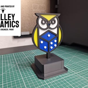 The customer sent us an image and we reverse engineered it, making certain features pop out and turned it into a trophy to be given as an end of term prize. We even added a little intent at the bottom to help the customer locate the laser etched plaque that was to be installed once delivered.