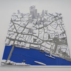 Personalised 3D Terrain Model – Custom Location Map (Anywhere Worldwide) – 3D Printed Topography Art