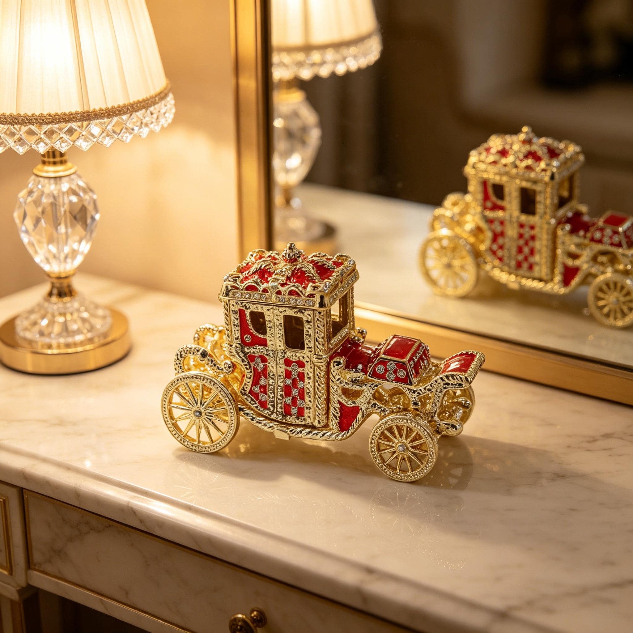 Cinderella jewelry box - Etsy 日本