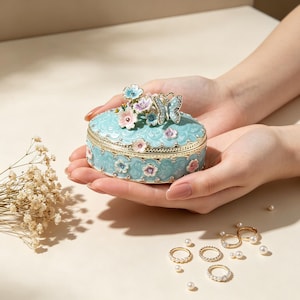 Butterfly Trinket Box - Etsy