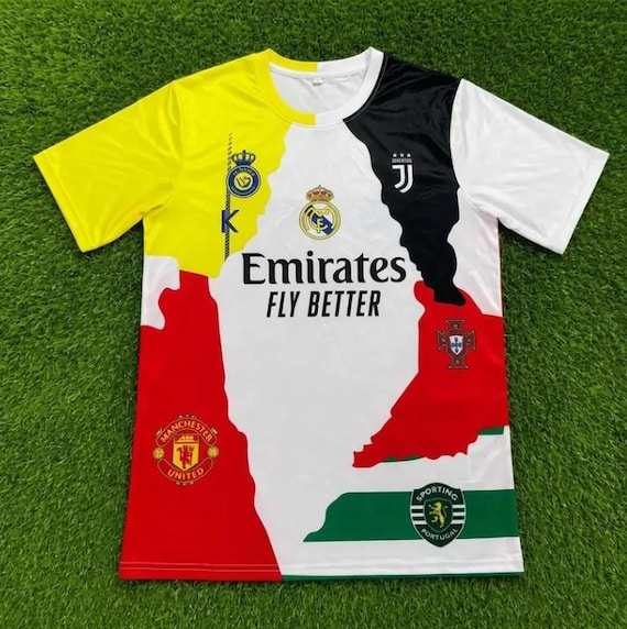 CR7 Inspired Soccer Jersey – GOAT Football Shirt – All Teams Custom Cristiano Ronaldo Fan Jersey