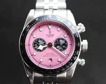 Refurbished Automatic Tudor Chronograph With Date Indicator Men's Watch.