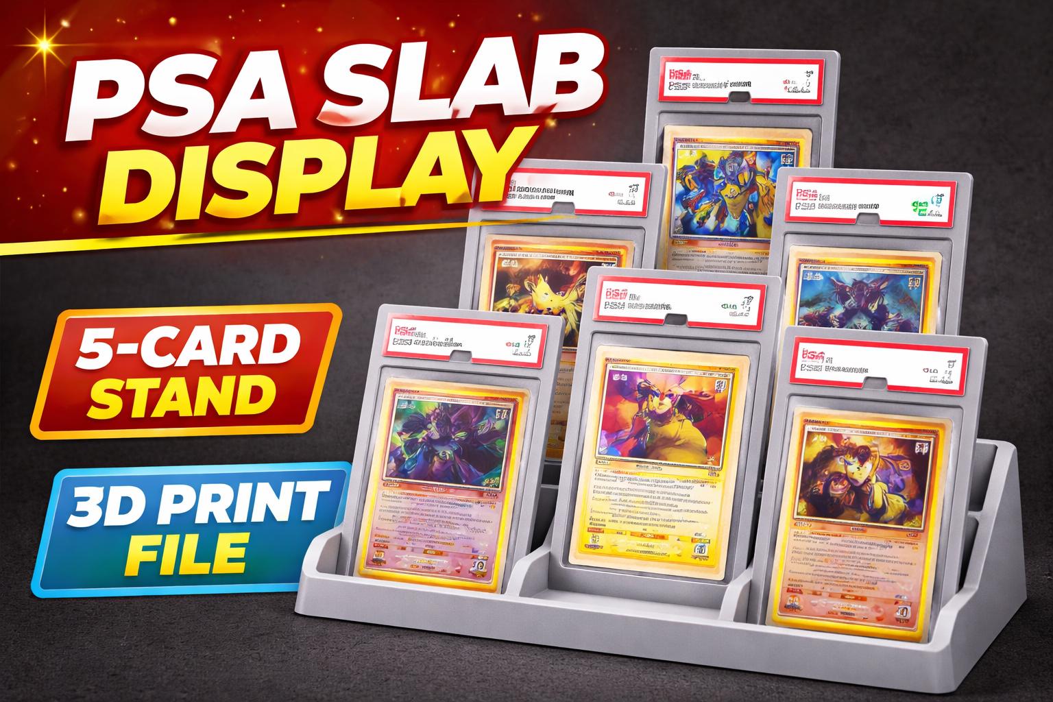 highest graded pokemon card Amazon.com: EnderToys Graded Card Display Stand (2 Pack) (2 Tier) (Black)