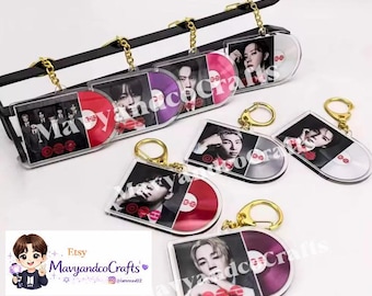 BTS Arirang Photo Vinyl Keychain
