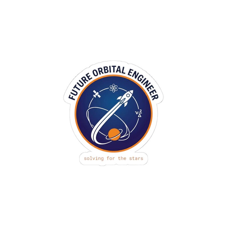 Future Orbital Engineer Sticker