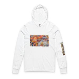 Aloha Friday Motivation Hoodie Tee | mpgink | Inspirational Text Graphic image 1