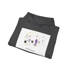 Bowln Away | mpgink ギア | ユニセックス ヘビーブレンド™ フード付きスウェットシャツ 画像 13